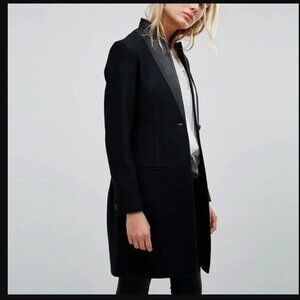 All Saints Black Coat